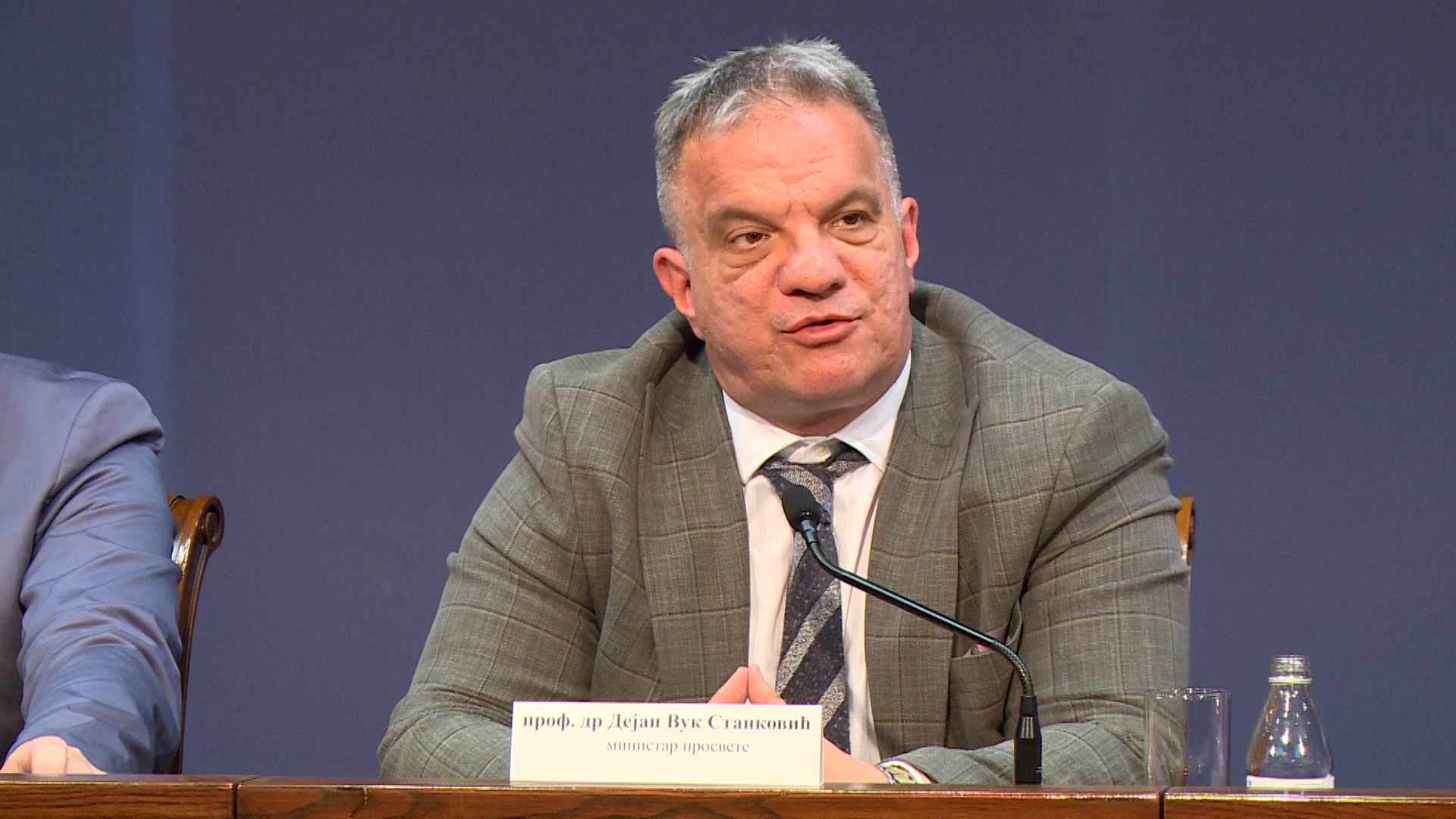 Beograd, Dejan Vuk Stankovic ministar prosvete, o uspehu ministarstva posle mnogih nedaca Beograd, Dejan Vuk Stankovic ministar prosvete, o uspehu ministarstva posle mnogih nedaca